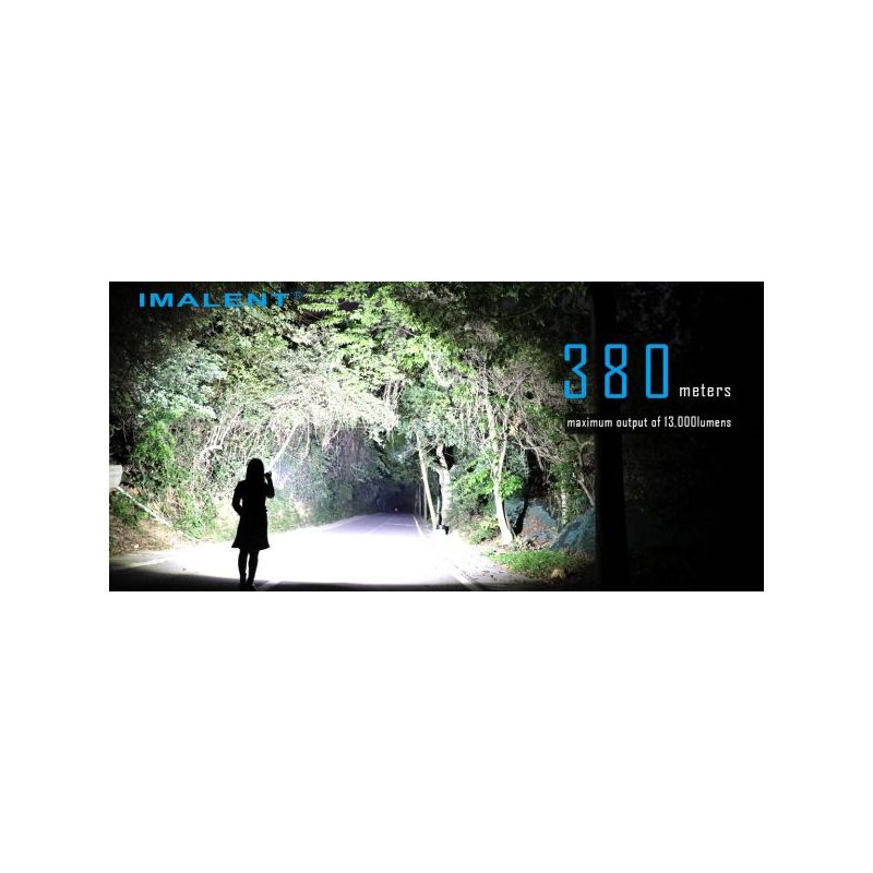 Imalent MS03 XHP70 2ND LED 13000 LUMENS 324 Meter 21700 Batterie EDC Taschenlampe