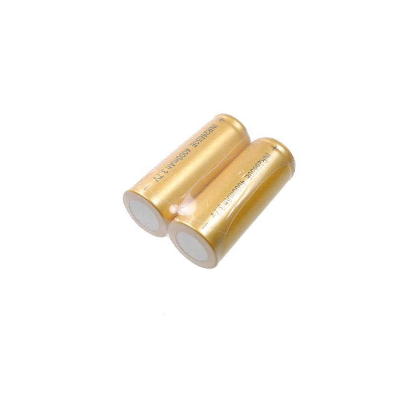 Hohe Kapazität 26650 4000mAh Li-Ion-Akku (1 Paar)