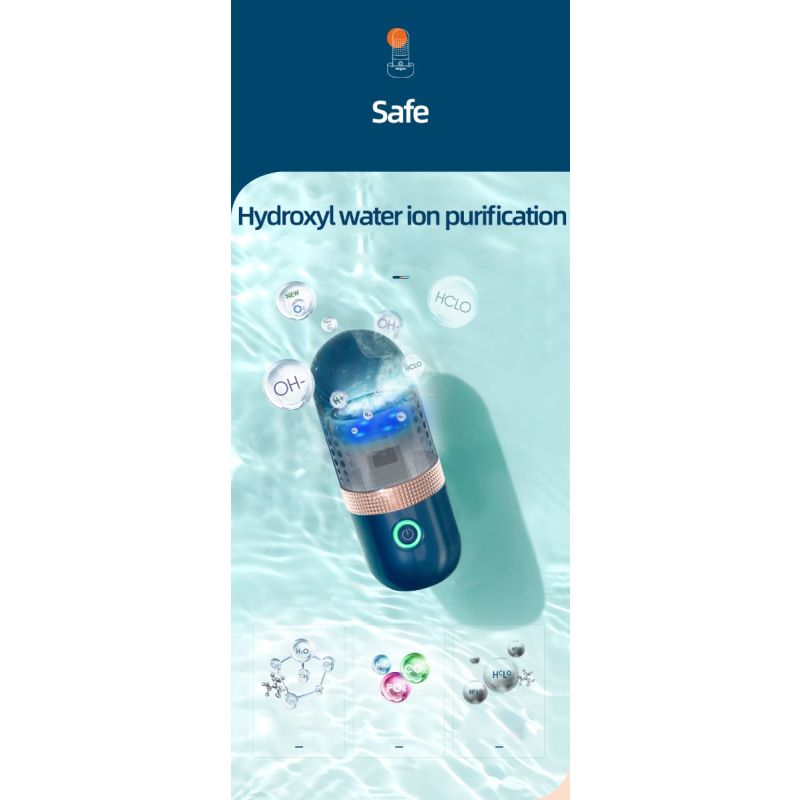 Donlim Desinfektionsmittel Gemüse Spülmaschine Waschkapseln Gemüsewaschmaschinen Ozonisator Obstreiniger Lebensmitteldesinfektion Reiniger