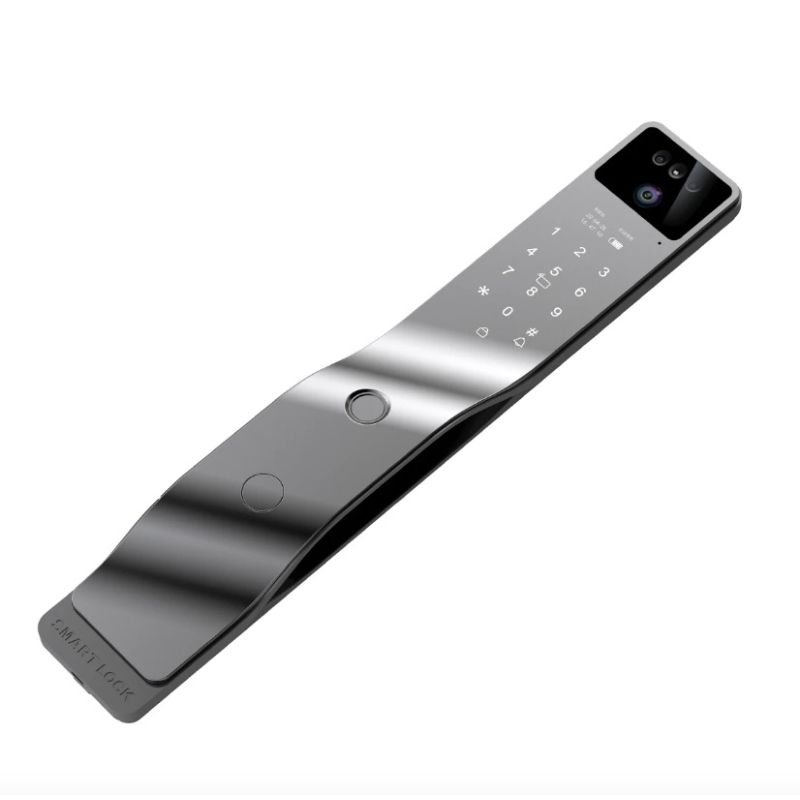 Tuya Wifi 3D Gesicht Smart Türschloss Digitale Elektronische Schloss Sicherheit Kamera Intelligente Fingerprint Passwort Karte Schlüssel Entsperren