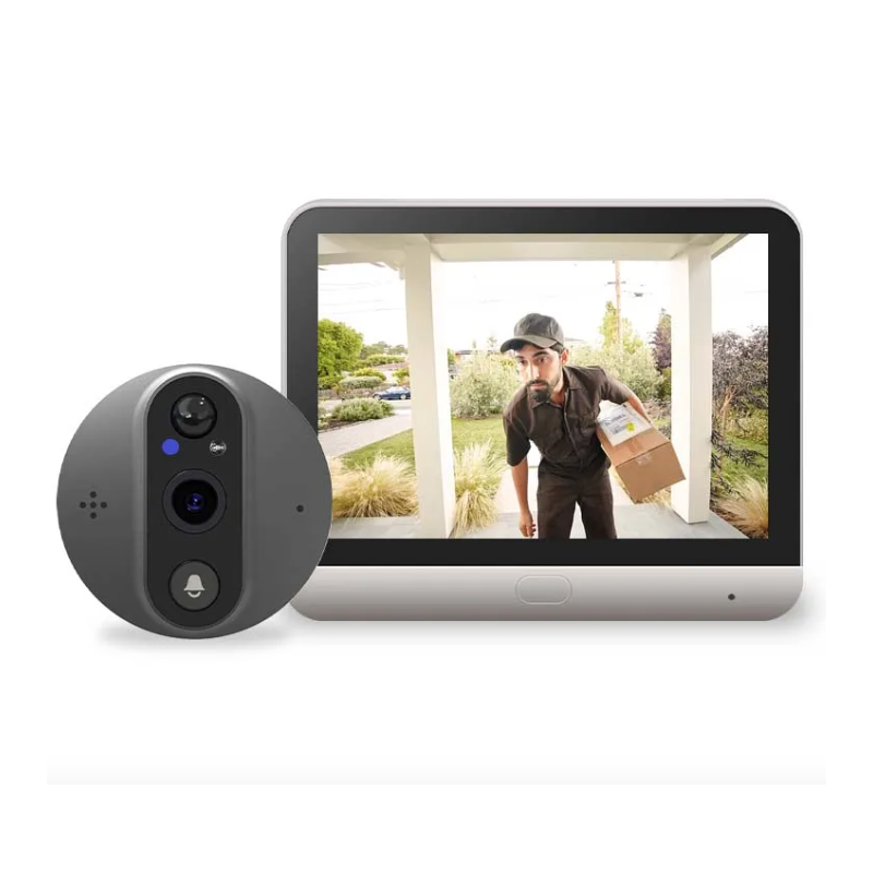 Tuya Smart 1080P WiFi Guckloch Videokamera PIR Bewegungsmelder Home Security Nachtsicht Video Türkamera