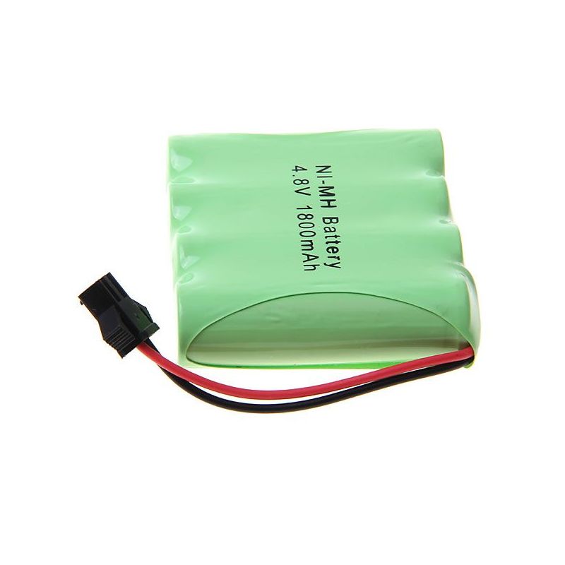 4,8 V AA 1800 mAh Ni-MH-Akku mit SM-Stecker