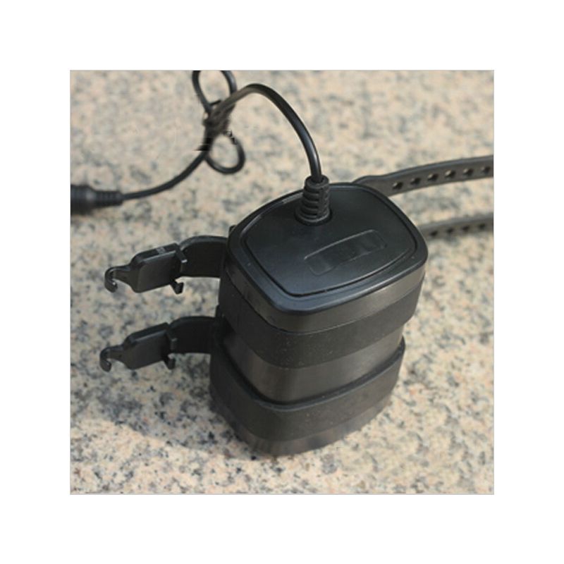 8,4V 8000mAh 6x18650 Wasserdichte Wiederaufladbare Li-Ion-Akku-Packung Einstellbar 18650 Batteriesatz für LED-Bike-Lichter & Scheinwerfer