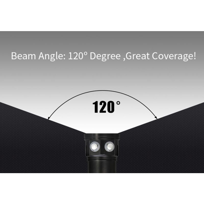 UV 395-400NM Tauchen Taschenlampe 15x2 Weißes Licht / 4x rotes Licht / 4x UV-Licht LED-Tauchfackel-Taschenlampe