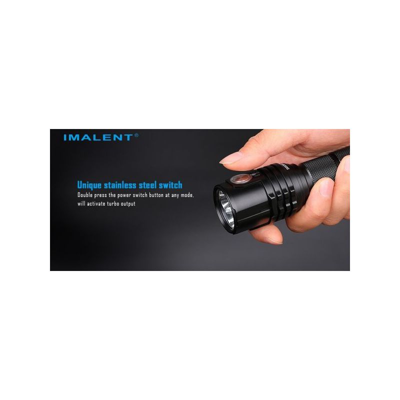 Imalent MS03 XHP70 2ND LED 13000 LUMENS 324 Meter 21700 Batterie EDC Taschenlampe