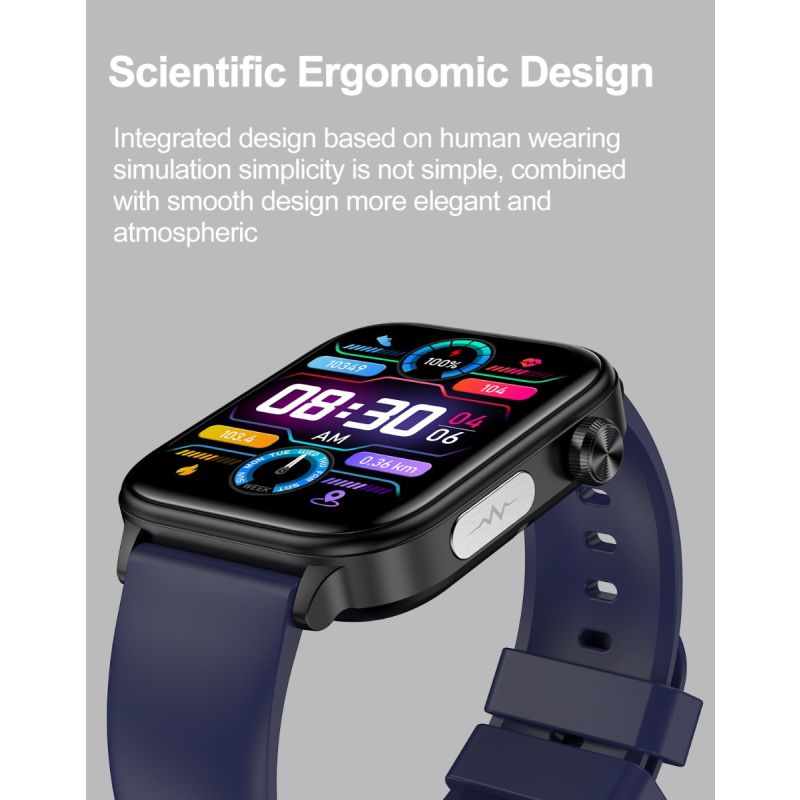 ET570 Blutzucker-Smartwatch, EKG-Herzfrequenz-Blutdruck-Smartwatch