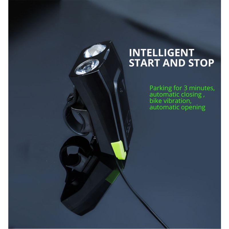 Fahrradlichter 2x T6 2400 Lumen USB wiederaufladbare Fahrradlichtfront