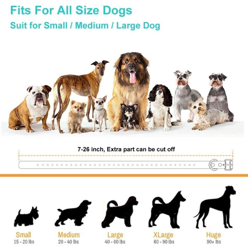 800 m elektrisches Hundehalsband, Hundeschockhalsband mit 3 Trainingsmodi, elektronisches Hundeschockhalsband mit Fernbedienung für kleine, mittelgroße und große Hunde