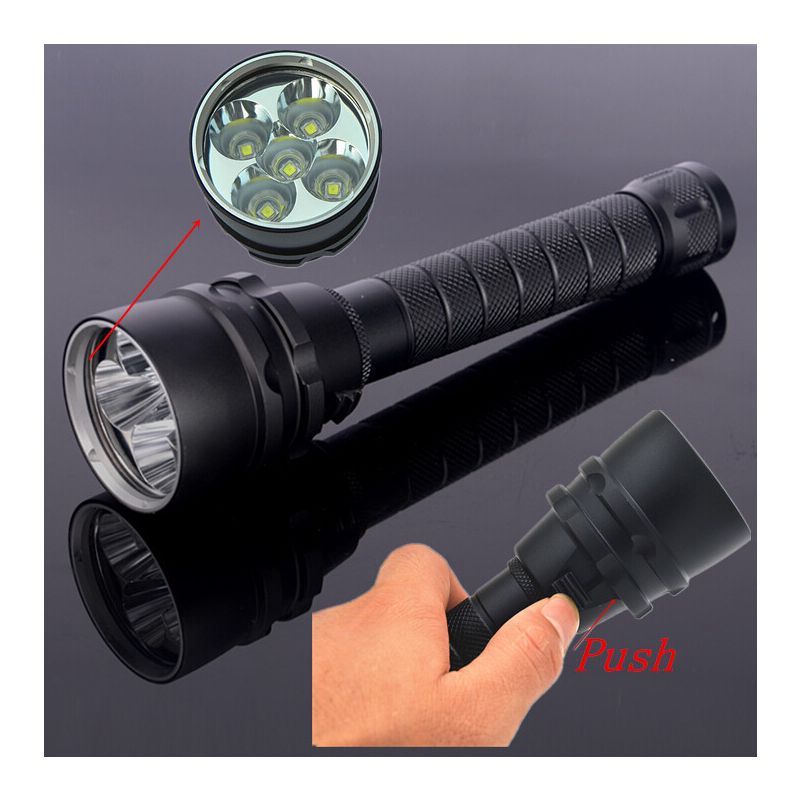 Neue 100m Wasserdichte 8000lm L2 LED Lantern Tauchen Taschenlampe Fackel