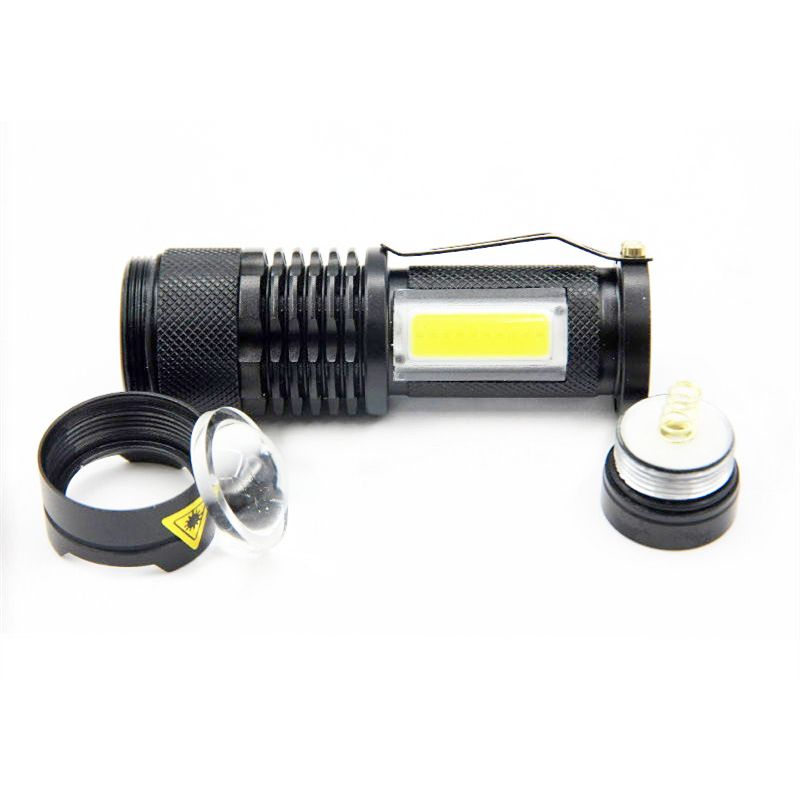 SK68 XML-Q5  COB-LED-tragbare Mini-Zoom-Taschenlampe