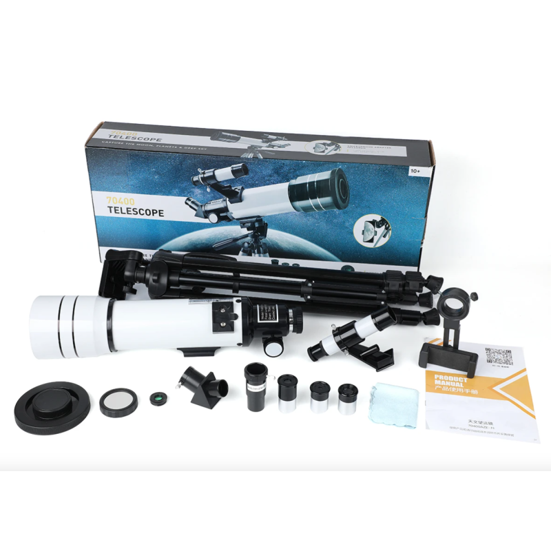 Bossdun 333X Professionelles astronomisches Teleskop für Kinder zur Betrachtung des Universums, des Mondes, der Sterne und des Weltraums, Monokular