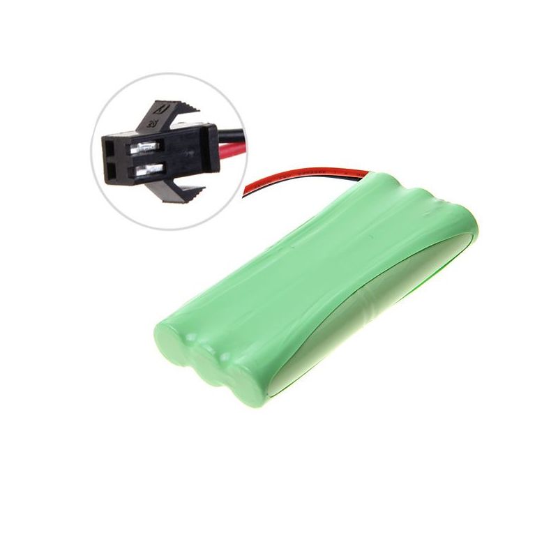 7,2 V AA 1800 mAh Ni-MH-Akku mit SM-Stecker