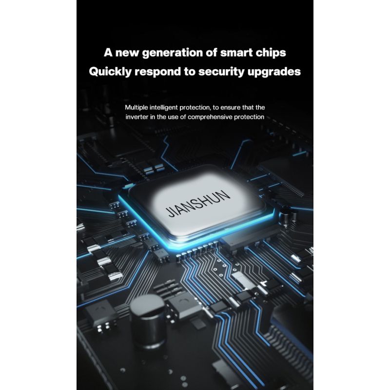 Pure Sine Wave Inverter 3000W to 8000W for RV DC 12V 24V to AC 110V 220V High-Quality Compact Energy System