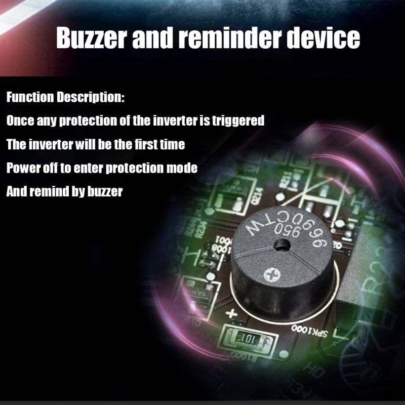 Pure Sine Wave Inverter 3000W to 8000W for RV DC 12V 24V to AC 110V 220V High-Quality Compact Energy System