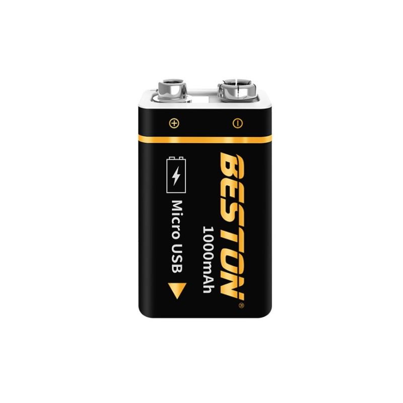 Beston 9V 1000mAh Micro USB Li-Ion Akku 6F22 USB Akku für RC Hubschrauber Modell Mikrofon Spielzeug