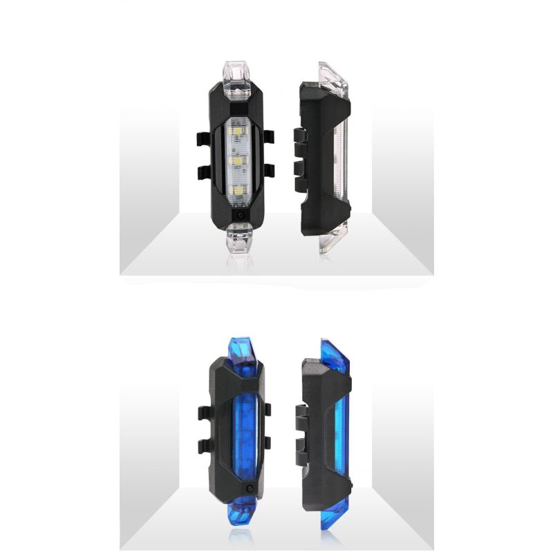Tragbare USB-Wiederaufladbare Fahrradschwanz-Hecksicherheits-Warnlicht-Taillight