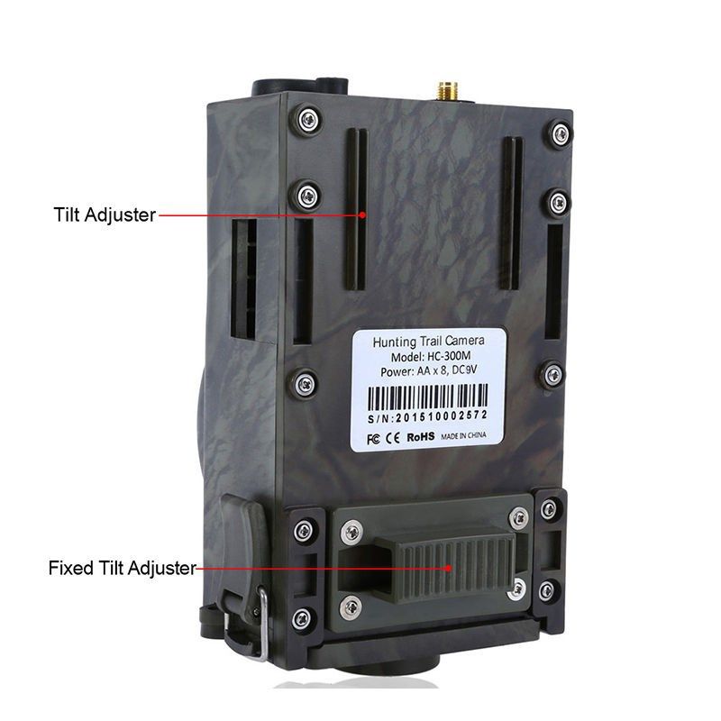 HC-300m 12MP 1080p Nachtsicht-Jagdfallen GPRS-Scouting-Infrarot für Trail-Jagd-Kamera