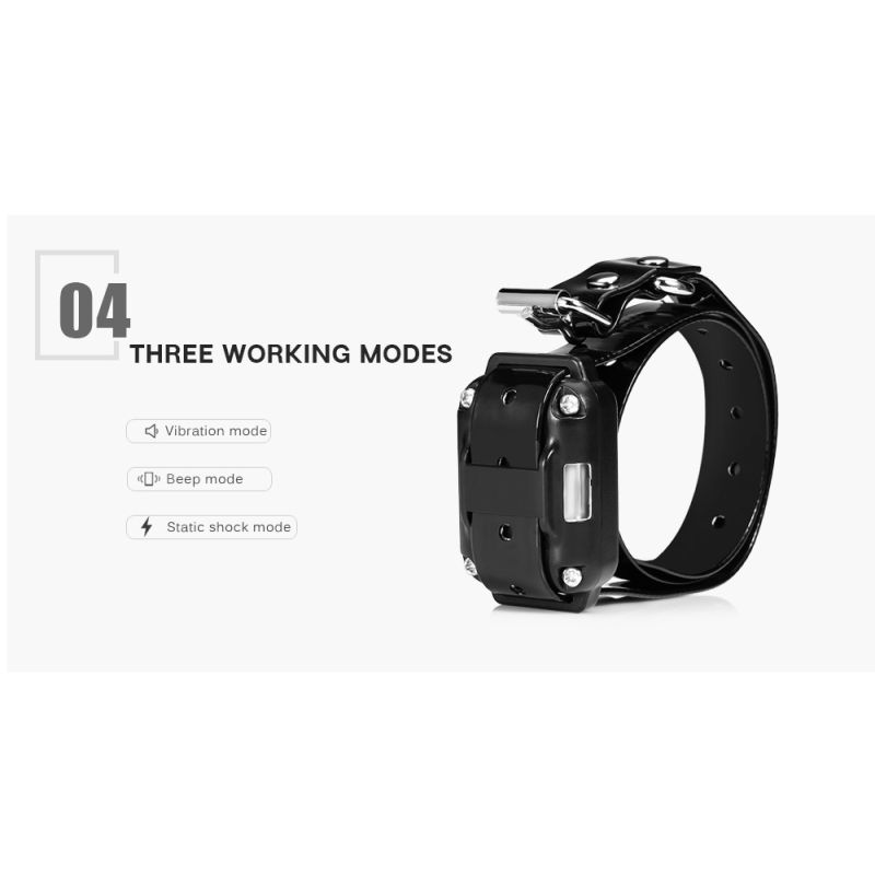 800m Electric Hunde-Trainingskragen PET-Fernbedienung wasserdicht wiederaufladbar mit LCD-Display für alle Größe Barke-Stop-Halsbänder