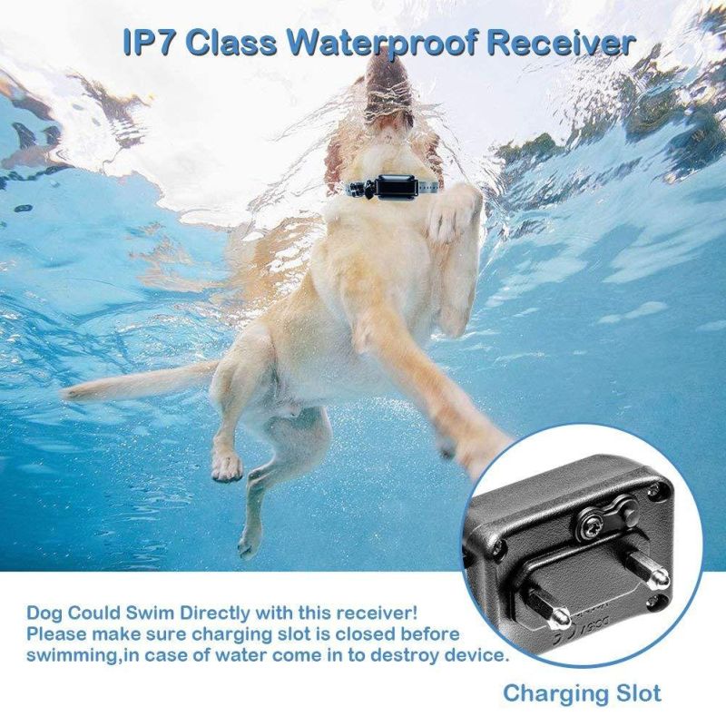 800 m elektrisches Hundehalsband, Hundeschockhalsband mit 3 Trainingsmodi, elektronisches Hundeschockhalsband mit Fernbedienung für kleine, mittelgroße und große Hunde