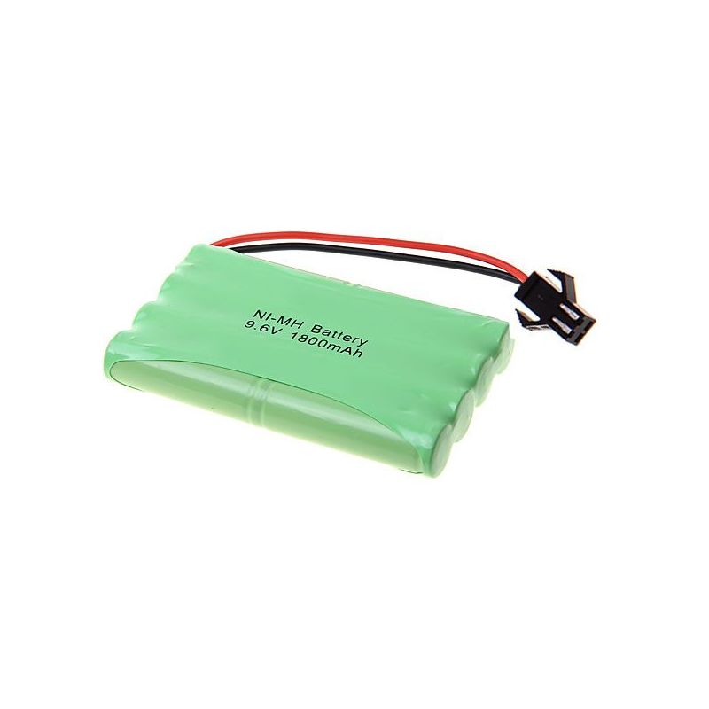 9,6 V AA 1800 mAh Ni-MH-Akku mit SM-Stecker