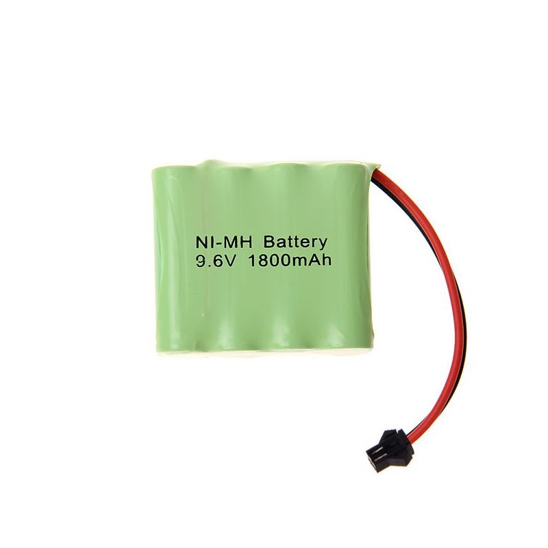 9,6 V AA 1800 mAh Ni-MH-Akku mit SM-Stecker