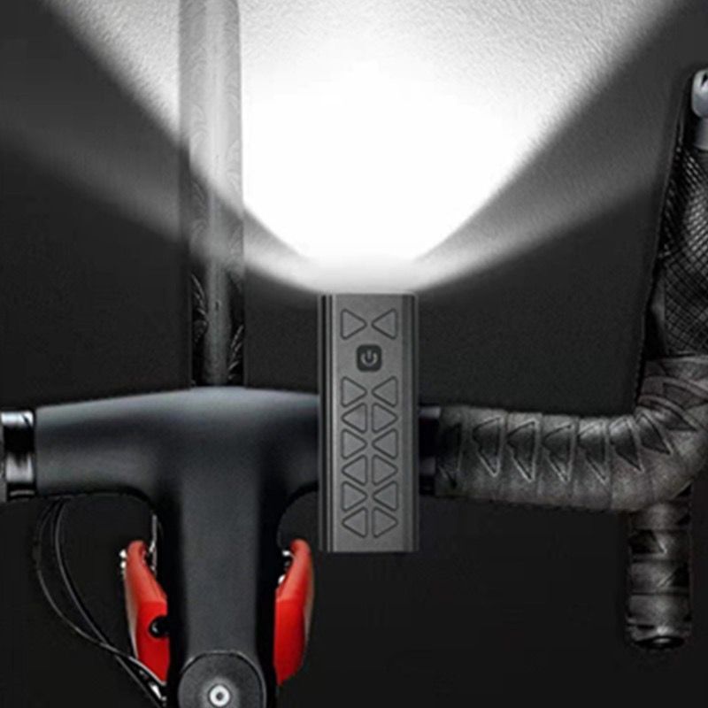 NiteBeam BR08 Fahrradbeleuchtung 8LED 10000 Lumen USB wiederaufladbare Fahrradfront