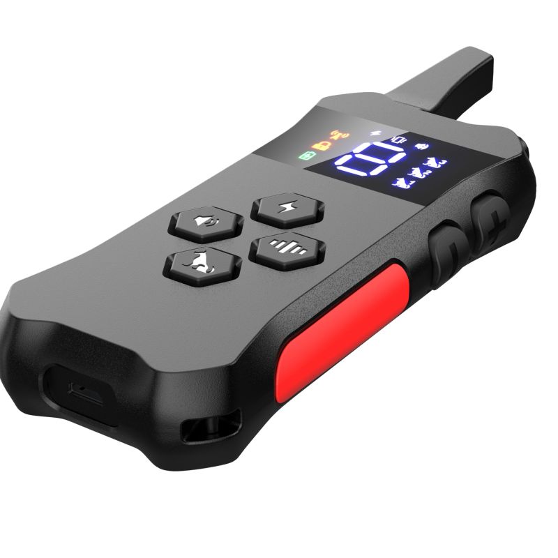 2021 Neue Hundetrainingskragen mit remote wiederaufladbarer wasserdichter Schockkragen für Hunde 3 Trainingsmodi, Piepton Vibration und Schock