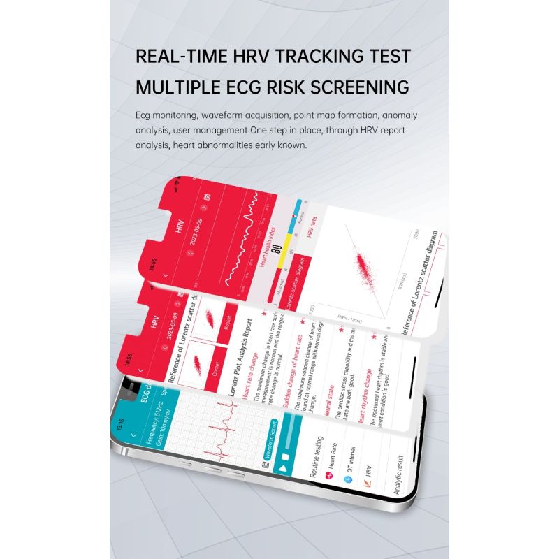 ET540 Blutzucker EKG Körpertemperatur Blutdruck Blutsauerstoff Herzfrequenz Bluetooth-Anruf Smartwatch Fitness Tracker