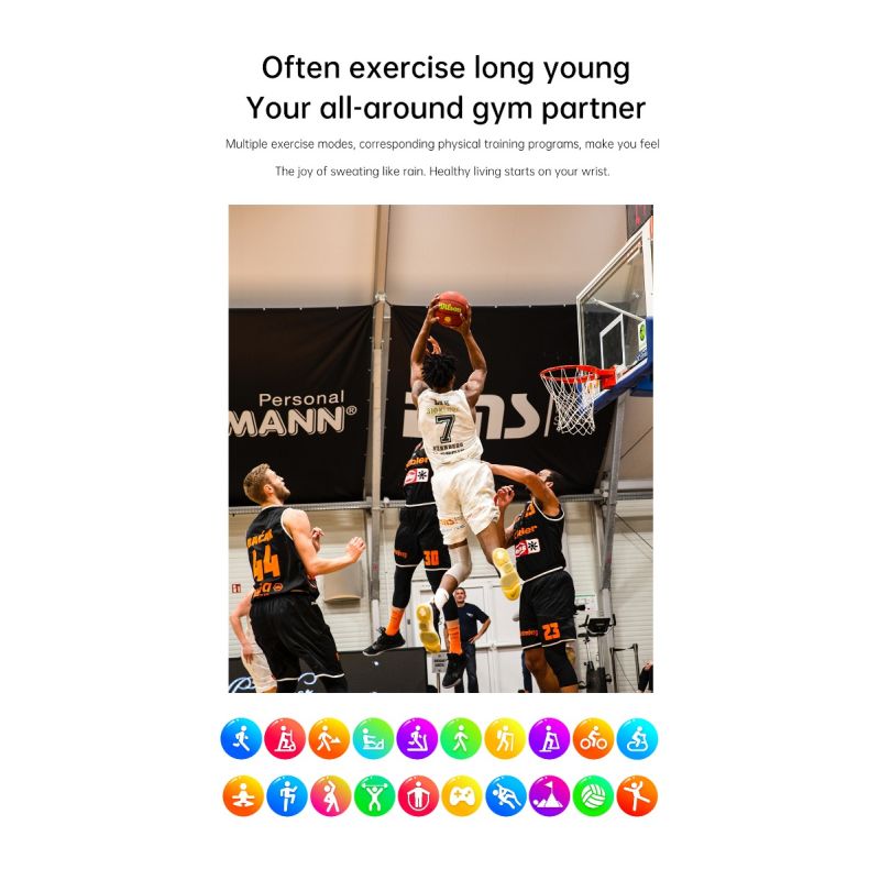 ET540 Blutzucker EKG Körpertemperatur Blutdruck Blutsauerstoff Herzfrequenz Bluetooth-Anruf Smartwatch Fitness Tracker