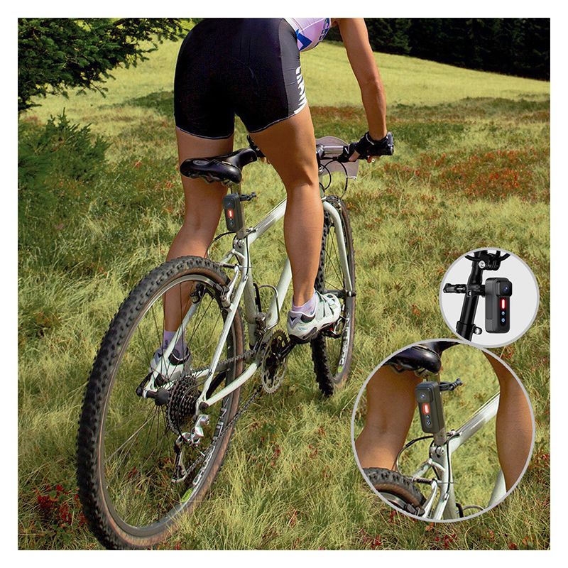 1080P Fahrradrecorder Fahrradrücklicht Multifunktionale tragbare Vlog Walkman-Kamera