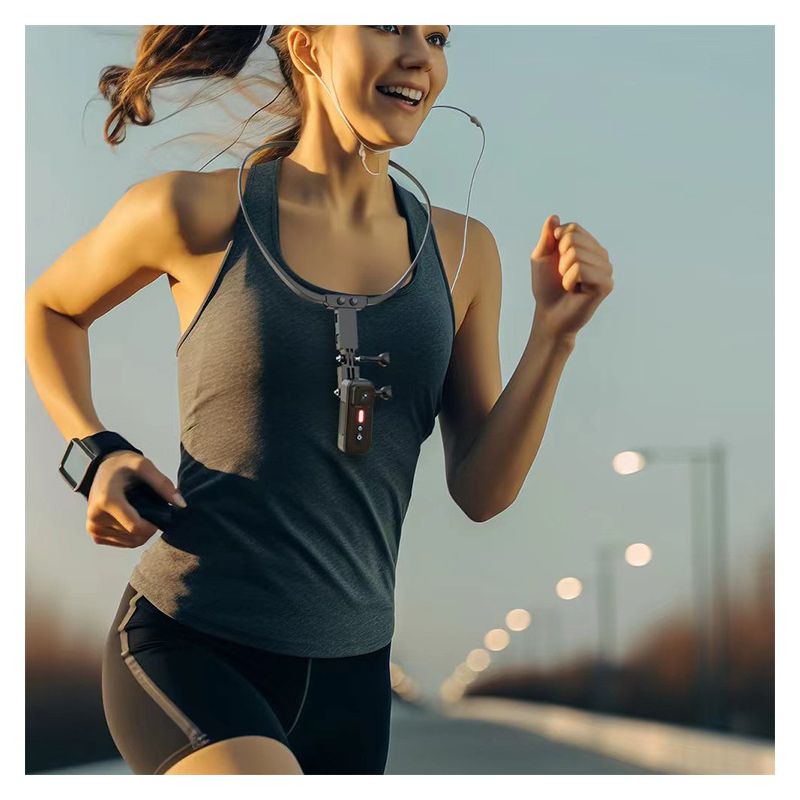 1080P Fahrradrecorder Fahrradrücklicht Multifunktionale tragbare Vlog Walkman-Kamera