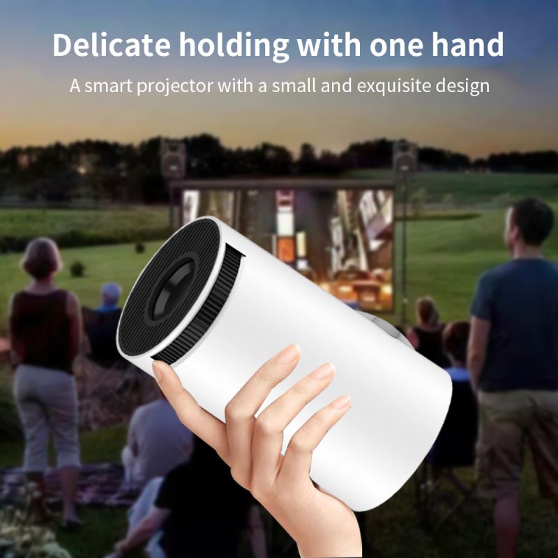 HY300 Projektor Android Wifi Smart Tragbare Projektor 1280 720P Full HD Büro Heimkino Video Mini Projektor
