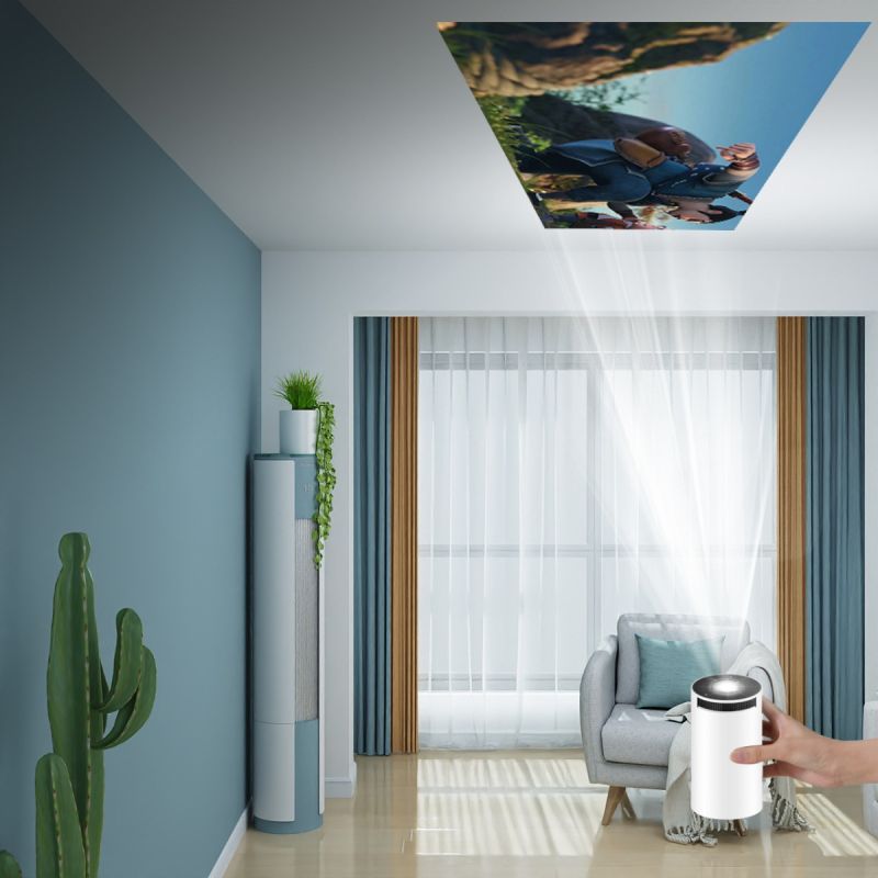 HY300 Projektor Android Wifi Smart Tragbare Projektor 1280 720P Full HD Büro Heimkino Video Mini Projektor