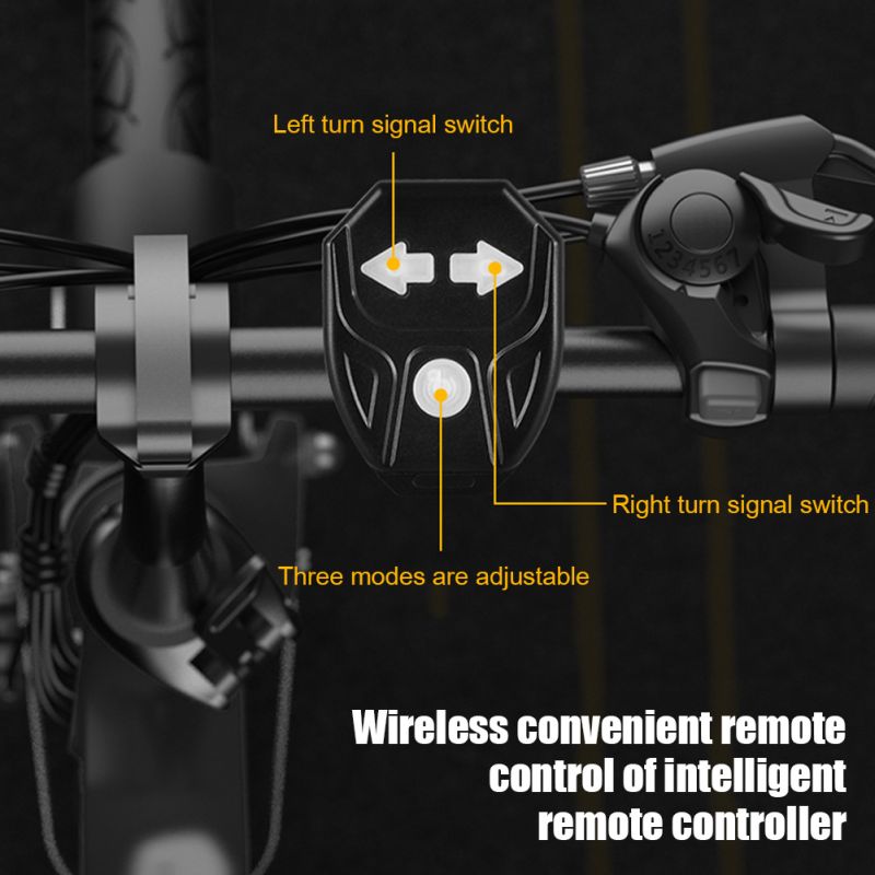 Fahrrad Blinker Rücklicht LED Fahrrad Lampe USB Aufladbare Fahrrad Drahtlose Lichter Zurück MTB Rücklicht Fahrrad Zubehör