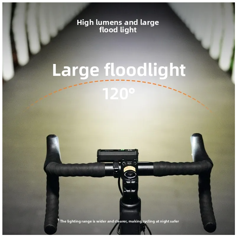 ACRUNU LED Bike Light USB Rechargeable Cycling light - 4 Modes Bicycle Headlight 