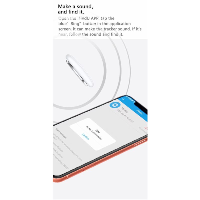 Mini GPS Tracker Bluetooth 4,0 Smart Locator Für AirTag Smart Anti Verloren Gerät GPS Locator Mobile Schlüssel Pet Kinder Finder