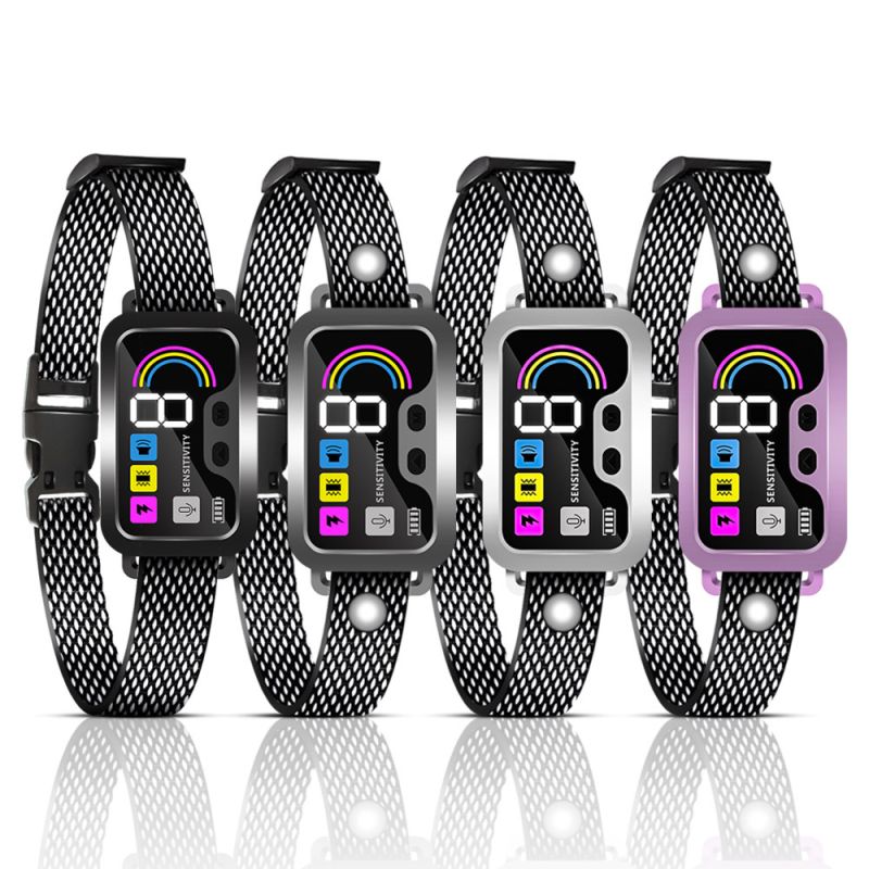 Intelligentes automatisches Antibell-Hundehalsband, wasserdichtes Halsband, wiederaufladbarer Rindenstopper, Hund hört auf zu bellen