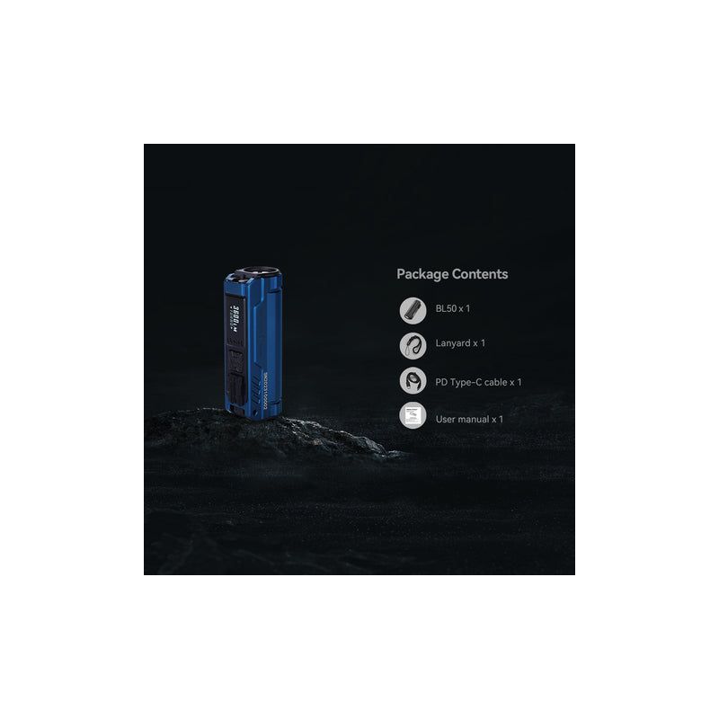 IMALENT BL50 3600 Lumen LED Typ-C wiederaufladbare EDC-Taschenlampe