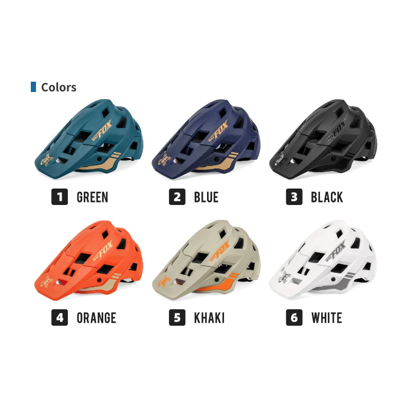 BATFOX Fahrradhelm, Mountainbike-Helm, Helme für Männer, Frauen, Erwachsene, Jugendliche