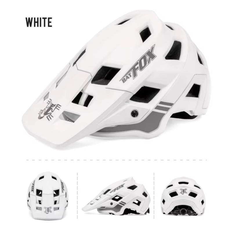 BATFOX Fahrradhelm, Mountainbike-Helm, Helme für Männer, Frauen, Erwachsene, Jugendliche