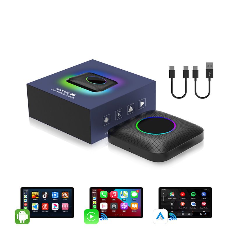 CarlinKit Smart TV Box CarPlay Ai Box Android 13 Verkabelt zu Wireless CarPlay Android Auto Für Autos YouTube Netflix