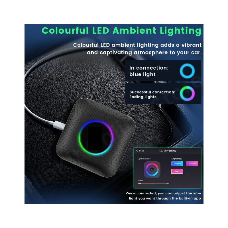 CarlinKit Smart TV Box CarPlay Ai Box Android 13 Verkabelt zu Wireless CarPlay Android Auto Für Autos YouTube Netflix