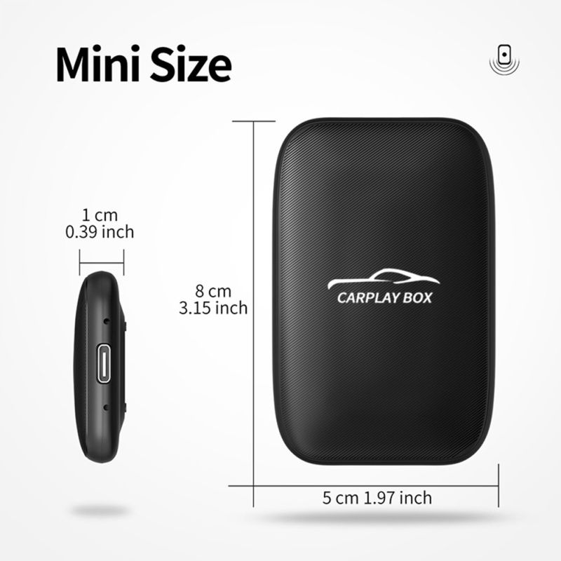 Carplay Box Wireless Android Auto Adapter für Netflix YouTube Universal Multimedia Video Box Bluetooth Auto Zubehör