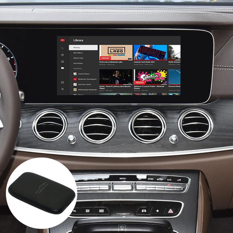Carplay Box Wireless Android Auto Adapter für Netflix YouTube Universal Multimedia Video Box Bluetooth Auto Zubehör