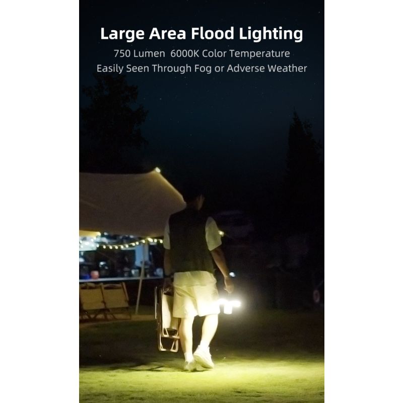 Klarus CL2 750 Lumen Freefolding Augenschonendes Campinglicht Ambientelicht/Schreibtischlampe/Taschenlampe