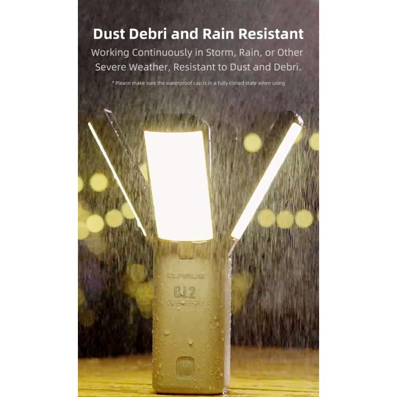 Klarus CL2 750 Lumen Freefolding Augenschonendes Campinglicht Ambientelicht/Schreibtischlampe/Taschenlampe