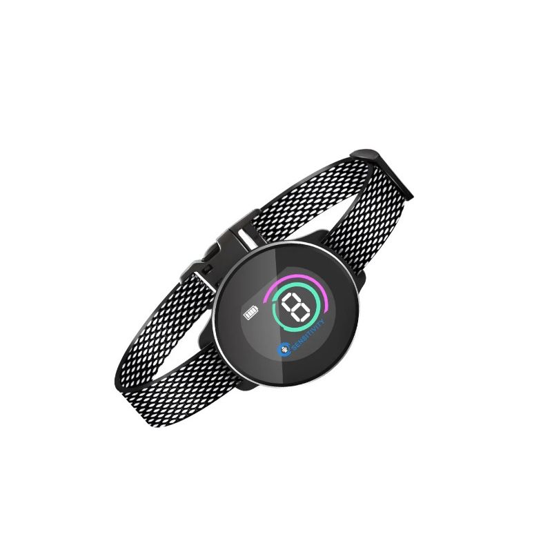 Intelligentes automatisches Anti-Bell-Hundehalsband, wiederaufladbarer Rindenstopper, Hund hört auf zu bellen