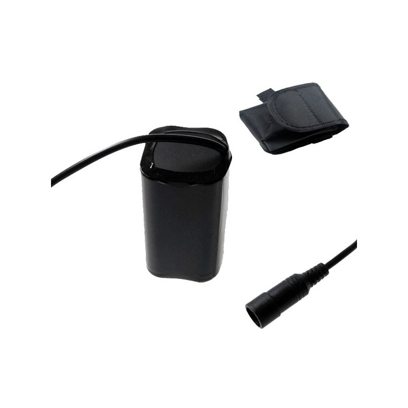 5521 DC-Schnittstelle 8.4V 4x18650 4800mAh-Bike-Lichtbatterie für LED-Fahrradlicht