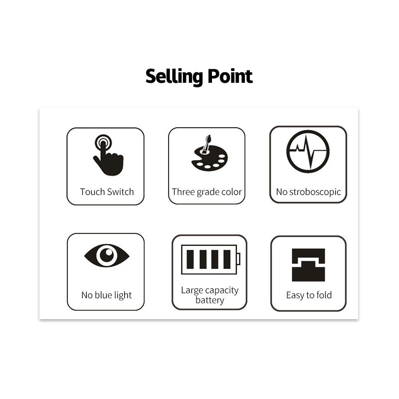 LED-Schreibtischlampe, Multifunktions-Tischlampe mit Kalender USB-Touch-Nachtlicht mit Stifthalter für Schlafzimmer-Leselampe de chevet