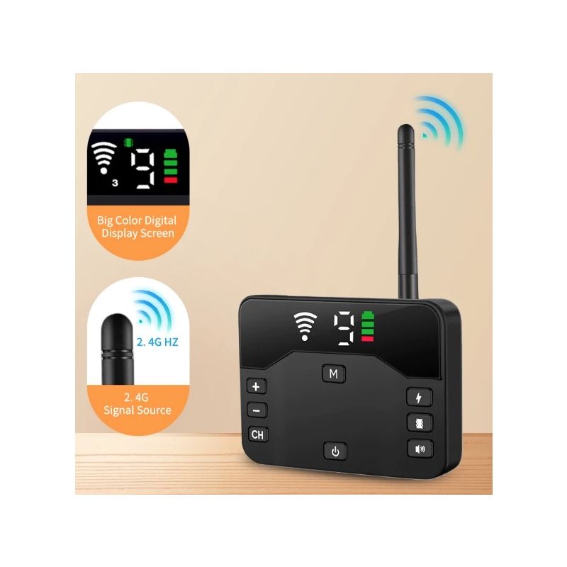 Drahtloser Hunde-Elektrozaun und Elektroschocker-Trainingshalsband mit Fernbedienung und einstellbarem Piepton, Vibrationsschock, wiederaufladbar